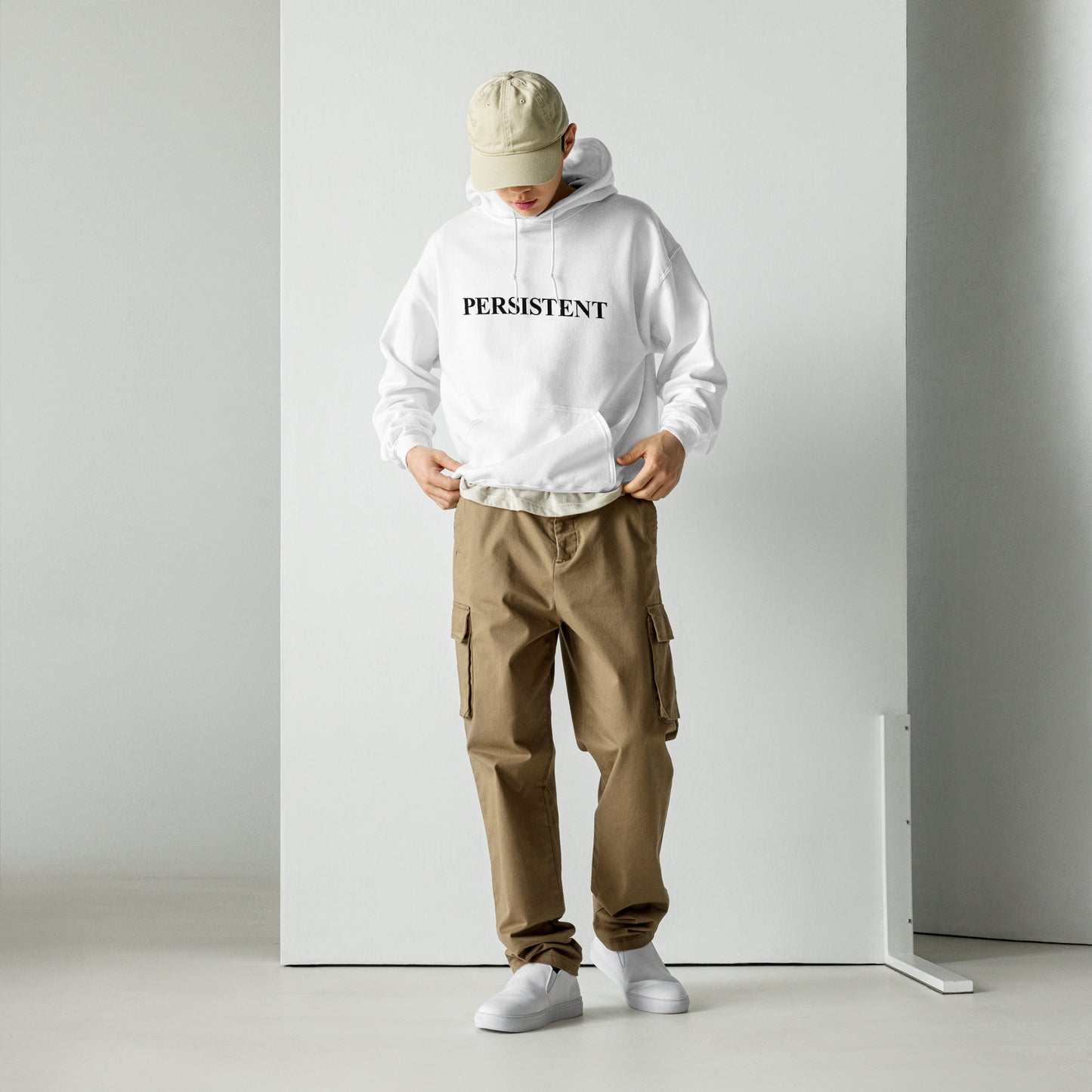 Persistent Hoodie White